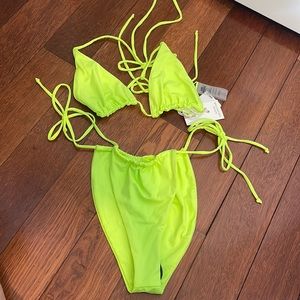 Lime Green Bikini